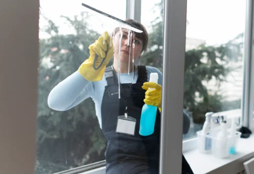 Nettoyage de vitres intérieures et extérieures à Mauroux